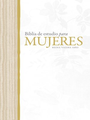 cover image of RVR 1960 Biblia de Estudio para Mujeres